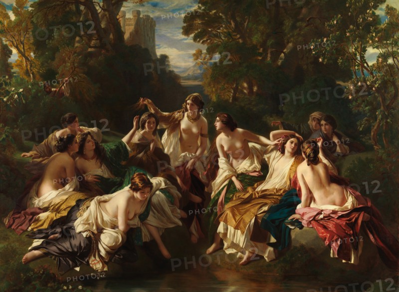 Florinda, 1853. Creator: Franz Xaver Winterhalter.
