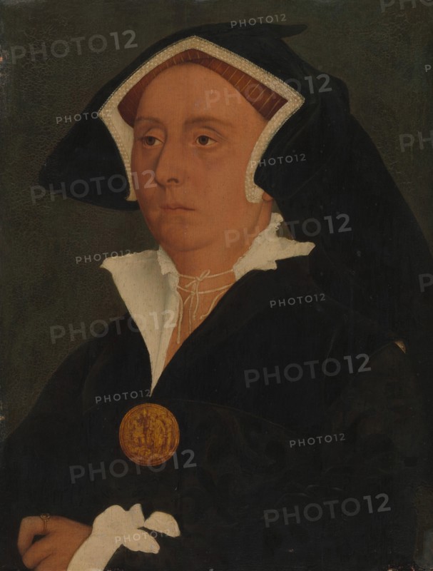 Lady Rich (Elizabeth Jenks, died 1558), ca. 1540. Creator: Workshop of Hans Holbein the Younger.