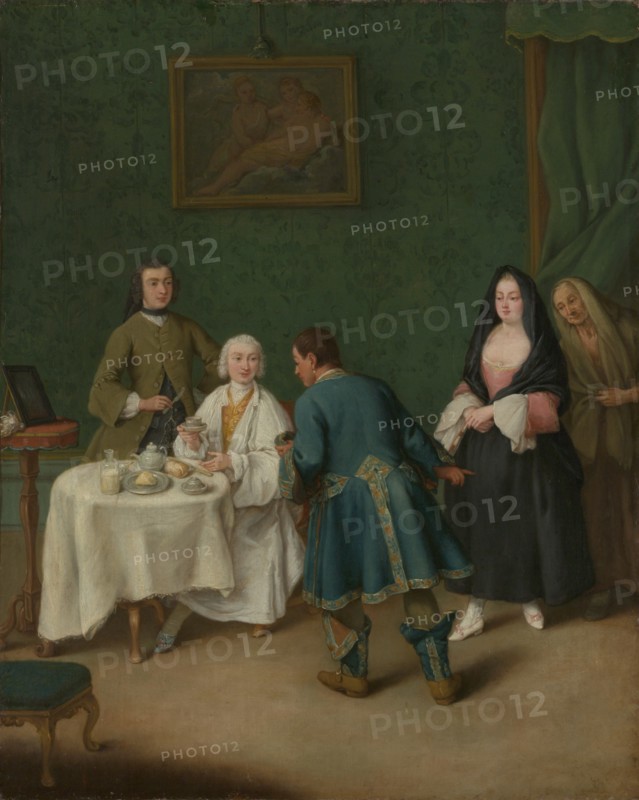 The Temptation, 1746. Creator: Pietro Longhi.
