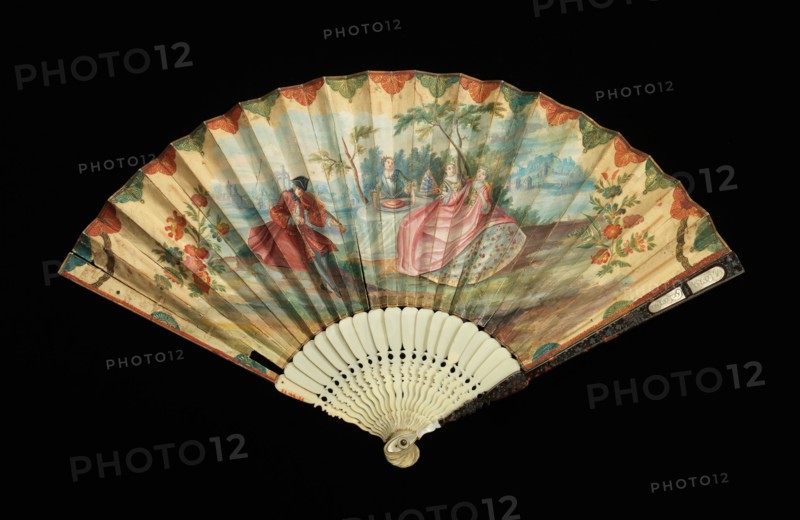 Fan, third quarter 18th century. Creator: Unknown.