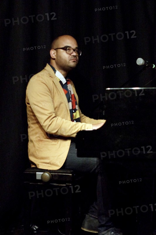 Benjamin Burrell, Carmen Souza's Silver Messengers, Verdict Jazz Club, Brighton East Sussex, 2019. Creator: Brian O'Connor.