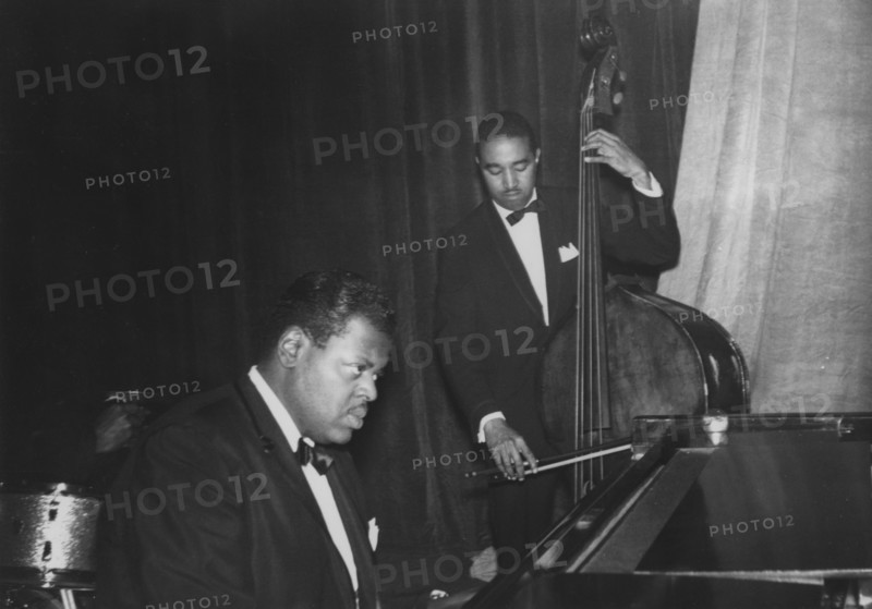 Oscar Peterson and Trio, c1965. Creator: Brian Foskett.