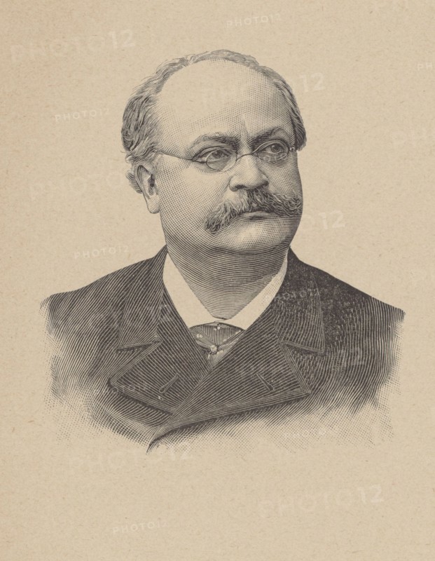 Portrait of the Composer Charles Lecocq (1832-1918). Creator: Anonymous.