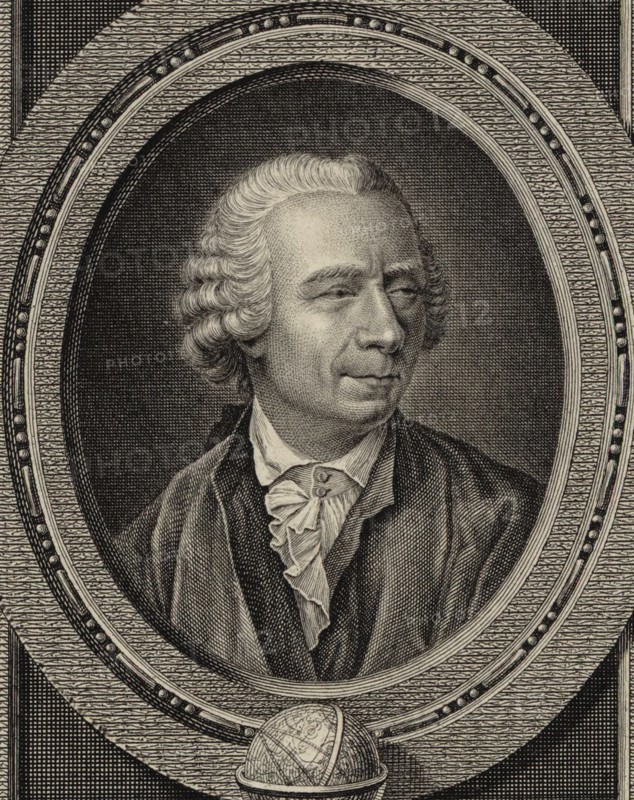 Portrait of the mathematican Leonhard Euler (1707-1783), 1790. Creator: Mechel, Christian von (1737-1817).