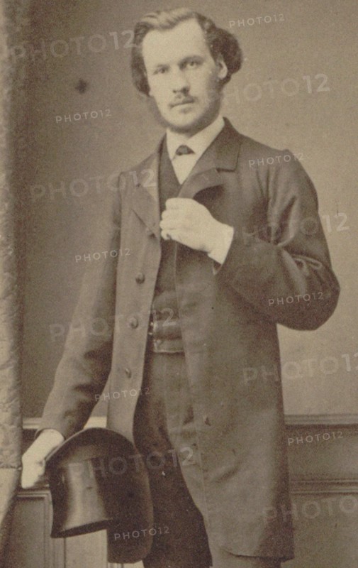Portrait of the Composer Charles Lenepveu (1840-1910) , 1870. Creator: Blanc, Numa (1816-1897).
