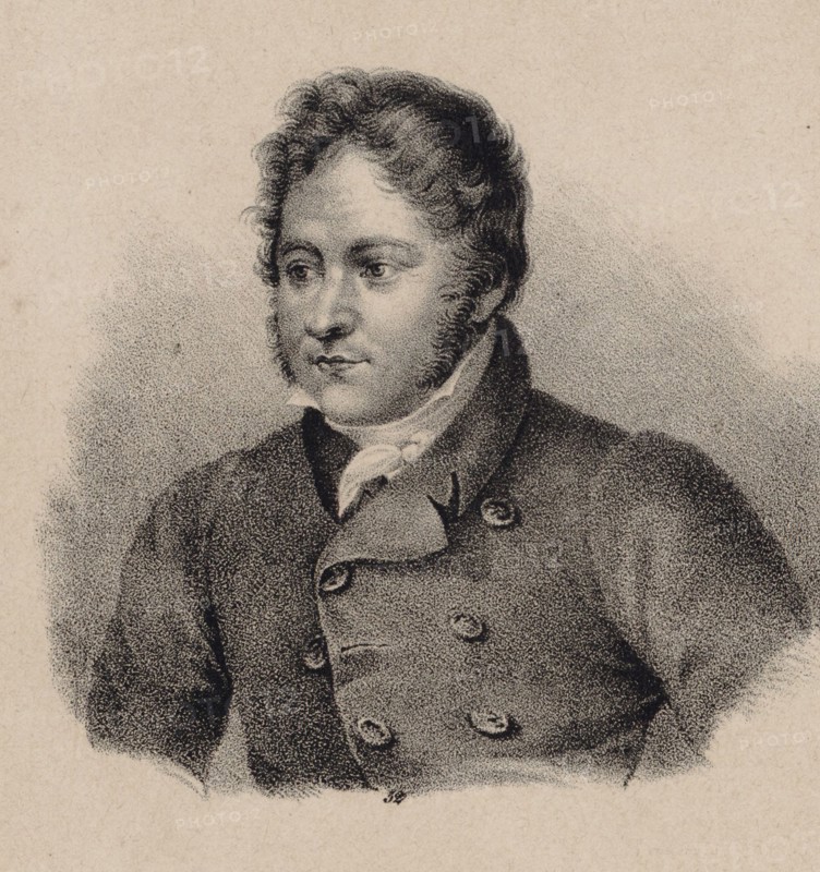 Portrait of the Composer Johann Bernhard Logier (1777-1846). Creator: Anonymous.