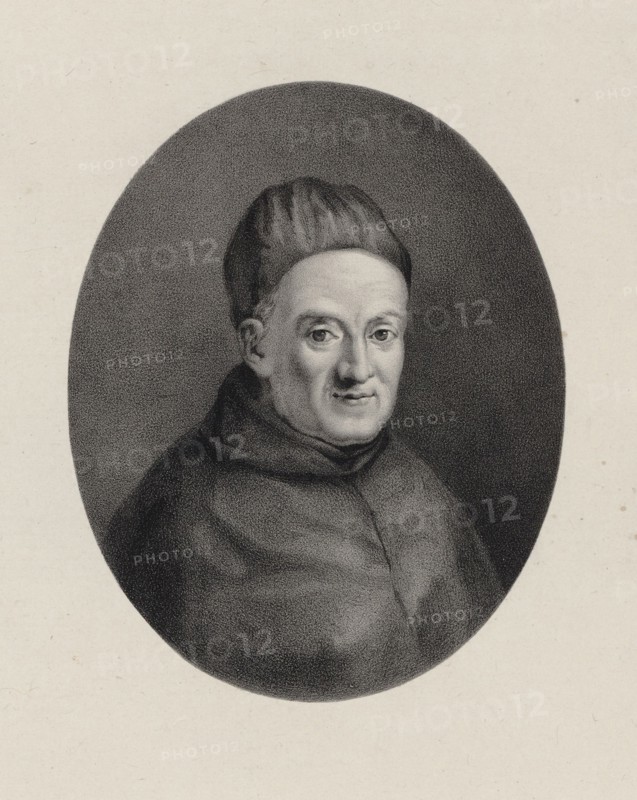 Portrait of the composer Giovanni Battista Martini (1706-1784). Creator: Anonymous.