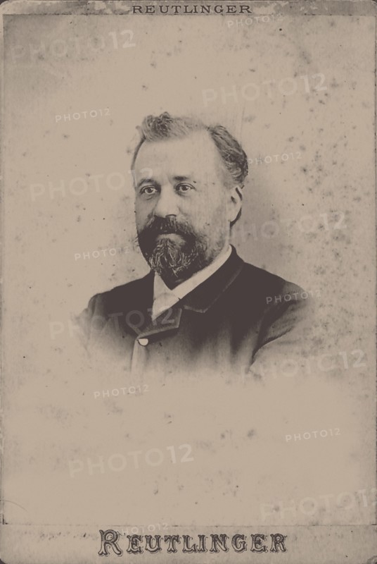 Portrait of the composer Henri Maréchal (1842-1924) , 1893. Creator: Photo studio Reutlinger, Paris  .