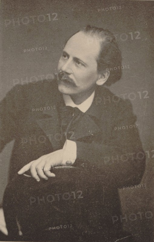 Portrait of the composer Jules Massenet (1842-1912). Creator: Anonymous.