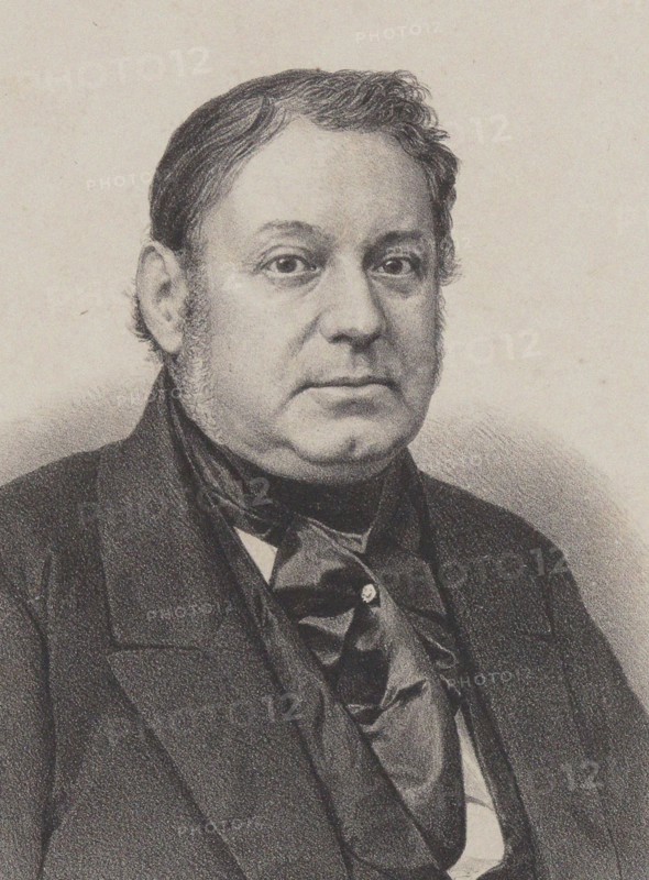 Portrait of pianist and composer Amédée Méreaux (1802-1874). Creator: Sorrieu, Frédéric (1807-1887).