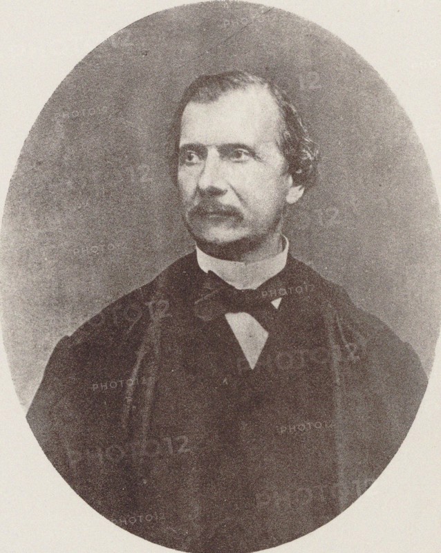 Portrait of the Composer Auguste Mermet (1810-1889). Creator: Anonymous.