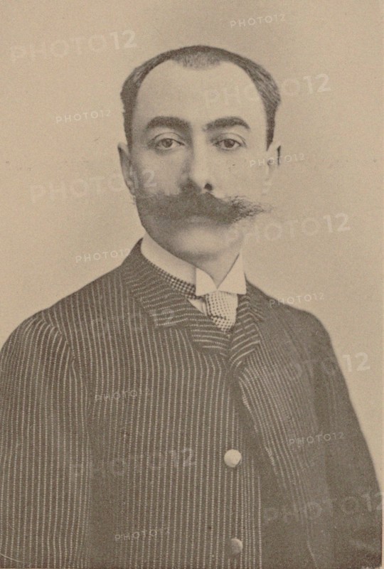 Portrait of pianist and composer André Messager (1853-1929). Creator: Anonymous.