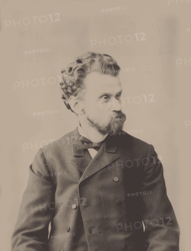 Portrait of the conductor and composer Eduard Nápravník (1839-1916). Creator: Anonymous.