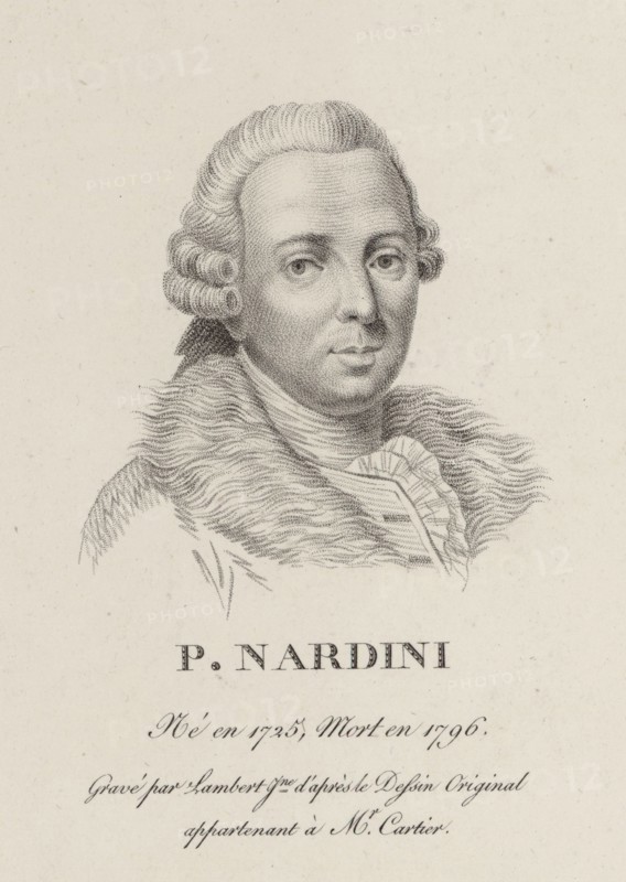 Portrait of the violinist and composer Pietro Nardini (1722-1793). Creator: Lambert, Jean Baptiste Ponce (active 1785-1820).