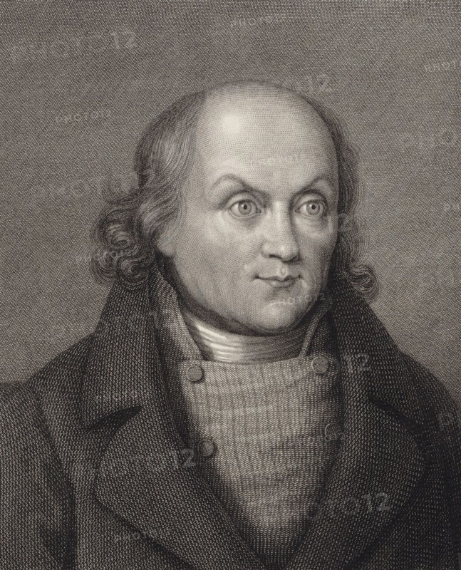 Portrait of Hans Georg Nägeli (1773-1836). Creator: Esslinger, Johann Martin (1793-1841).