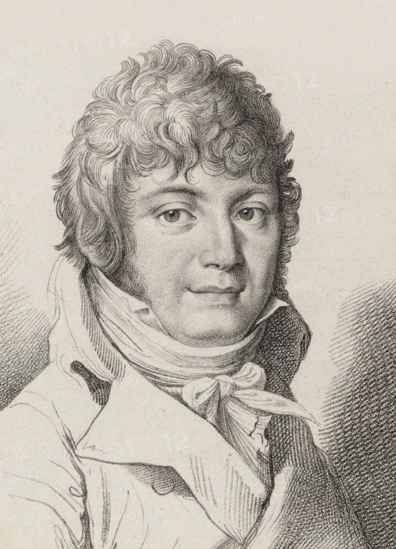 Portrait of the Composer Ferdinando Paer (1771-1839), 1810. Creator: Rosaspina, Francesco (1762-1841).