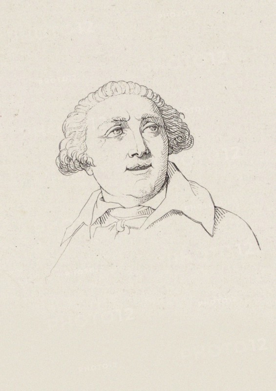 Portrait of Giovanni Paisiello (1740-1816). Creator: Frémy, Jacques (1782-1867).
