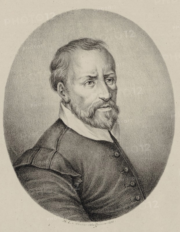 Portrait of the composer Giovanni Pierluigi da Palestrina (1526-1594), 1818. Creator: Winter, Heinrich Eduard von (1788-1825).