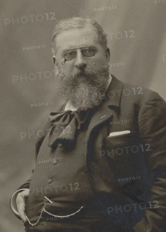 Portrait of the composer Raoul Pugno (1852-1914), c. 1900-1910. Creator: Anonymous.