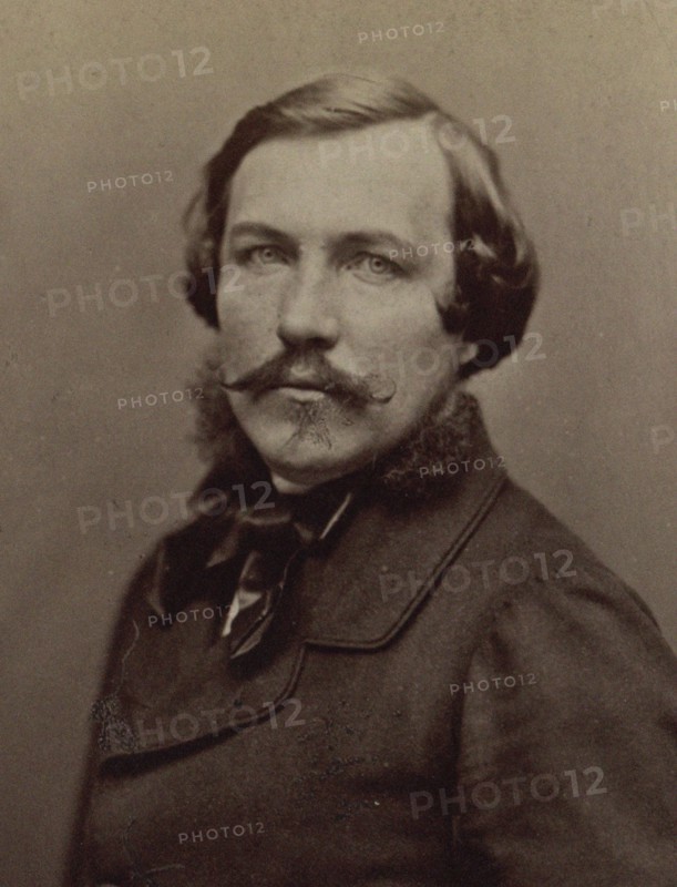 Portrait of pianist and composer Alfred Quidant (1815-1893), c. 1870. Creator: Photo studio Nadar.