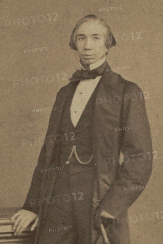Portrait of the Composer Henry Brinley Richards (1817-1885) , ca 1855. Creator: Anonymous.