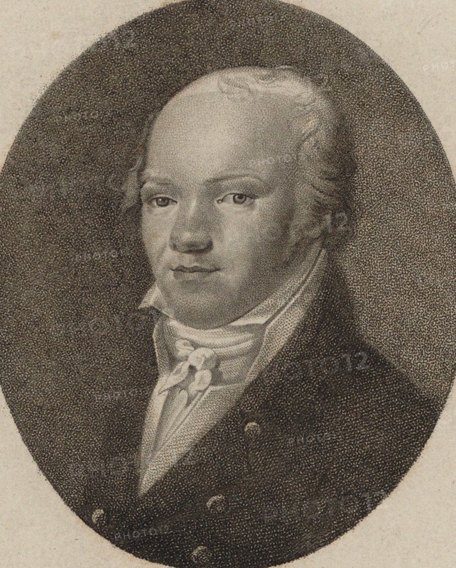 Portrait of the violinist and composer Andreas Romberg (1767-1821), c. 1800. Creator: Anonymous.