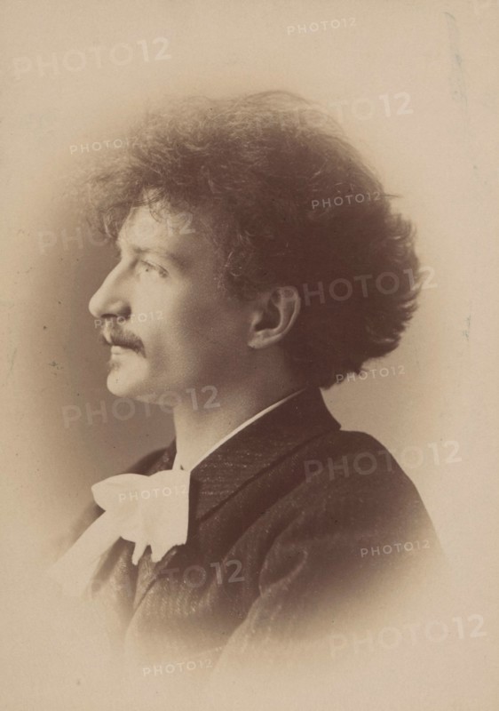 Portrait of the composer Ignacy Jan Paderewski (1860-1941), 1890. Creator: Photo studio Elliott & Fry, London  .