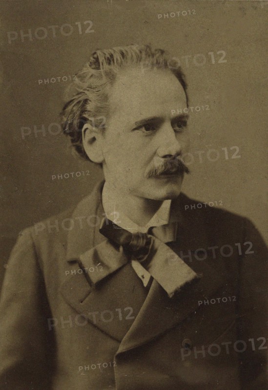 Portrait of the composer Jules Massenet (1842-1912), ca 1885. Creator: Anonymous.