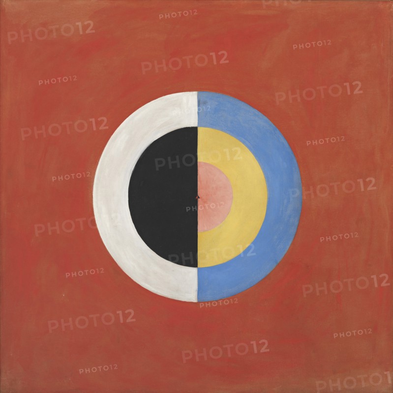 Group IX/SUW, The Swan, No. 17 , 1914-1915. Creator: Hilma af Klint (1862-1944).