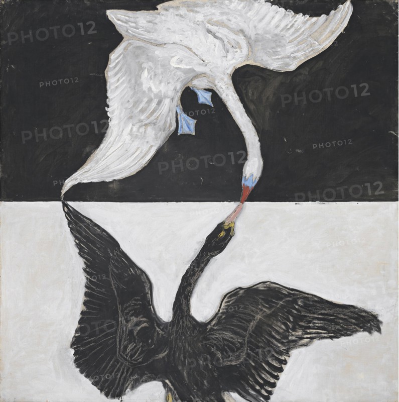 Group IX/SUW, No. 1, The Swan, No. 1, 1914-1915. Creator: Hilma af Klint (1862-1944).