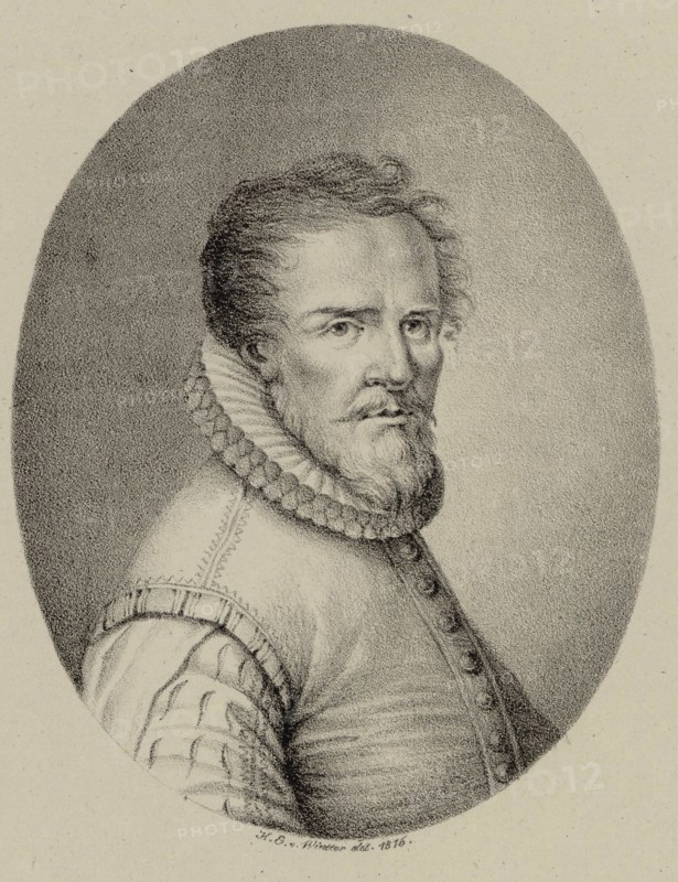 Portrait of the singer and composer Ludwig Senfl (c. 1490-1543), 1816. Creator: Winter, Heinrich Eduard von (1788-1825).