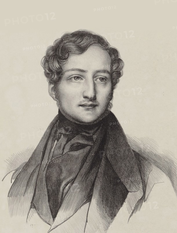 Portrait of the pianist and composer Sigismund Thalberg (1812-1871). Creator: Anonymous.