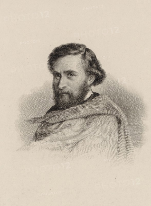 Portrait of the violinist and composer Anton Wallerstein (1813-1892). Creator: Anonymous.