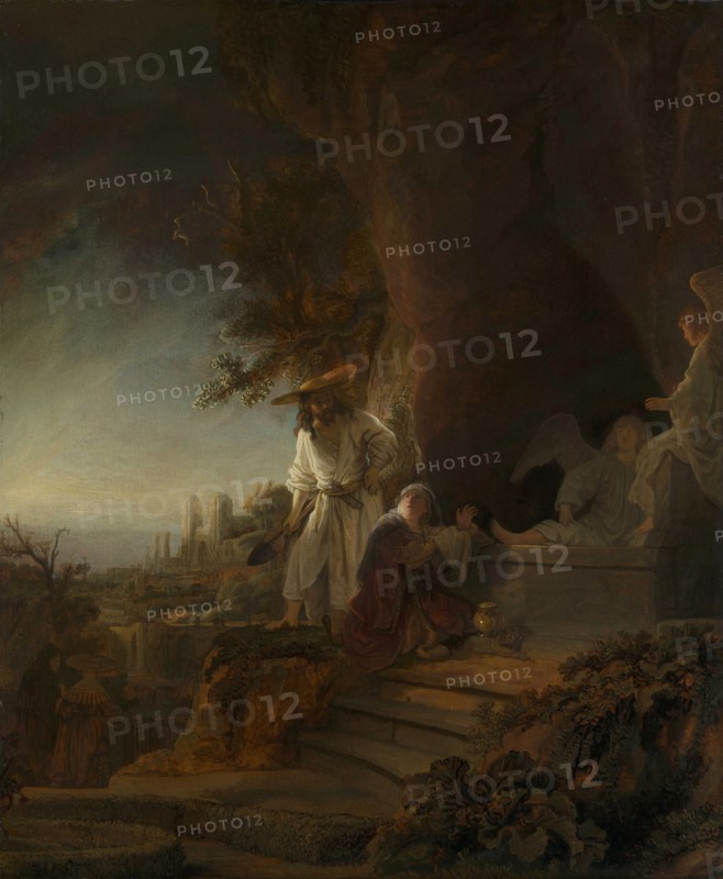 Christ appears to Mary Magdalene (Noli me tangere), 1638. Creator: Rembrandt van Rhijn (1606-1669).