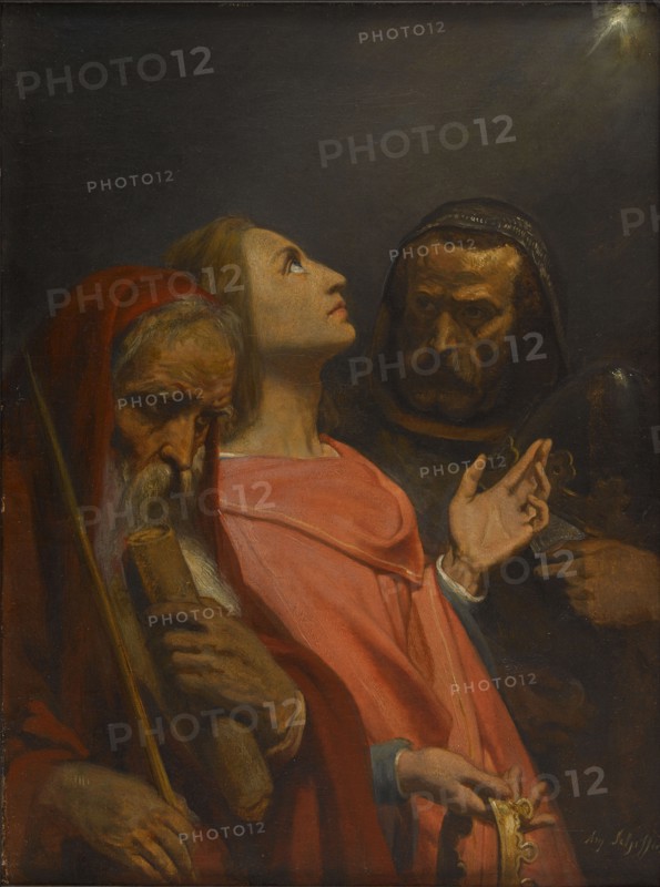 The Adoration of the Magi, 1841-1844. Creator: Scheffer, Ary (1795-1858).