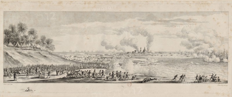 Battle of Aboukir, 25 July 1799, 1802. Creator: Duplessis-Bertaux, Jean (1747-1820).