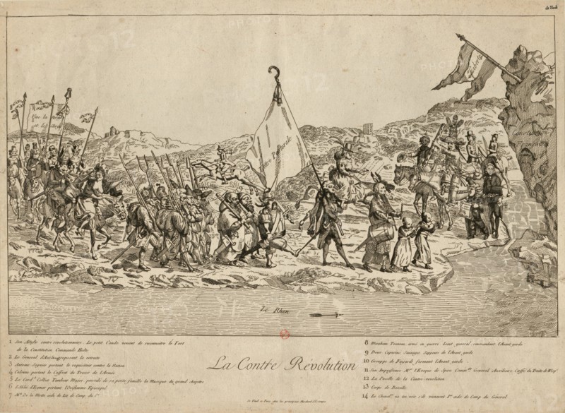 The Counterrevolution, 1791. Creator: Anonymous.