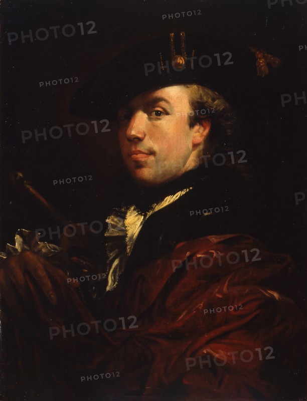 Portrait of a painter, Second Half of the 18th cen.. Creator: Therbusch-Lisiewska, Anna Dorothea (1721-1782).
