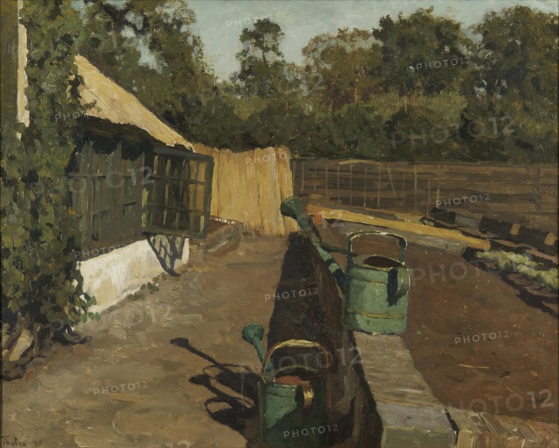 Vegetable Garden at Ewijkshoeve, 1895. Creator: Tholen, Willem Bastiaan (1860-1931).