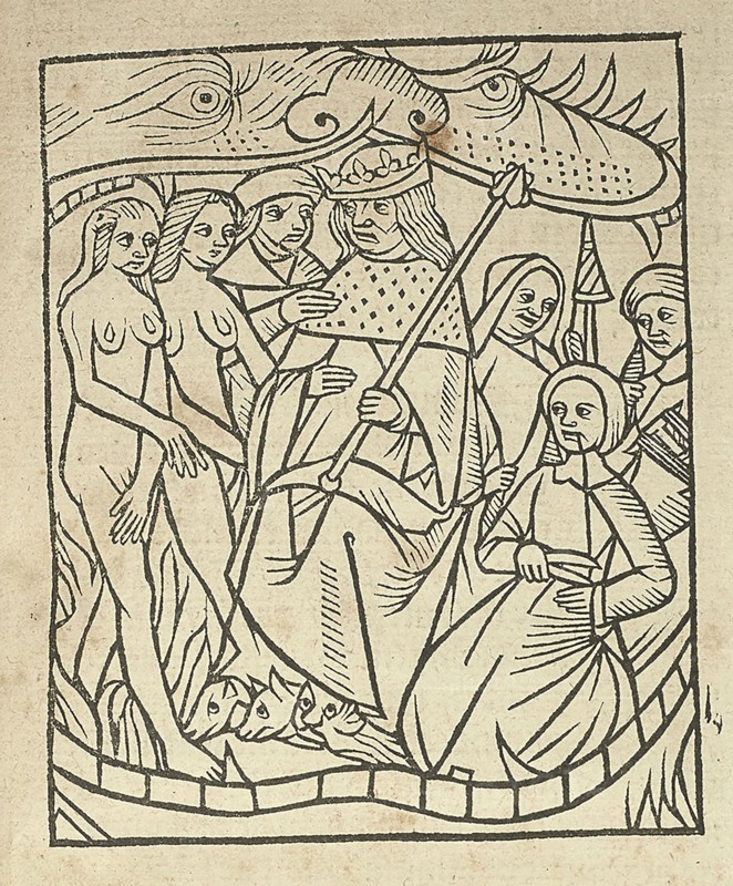 Perceval, the Story of the Grail by Chrétien de Troyes , 1523. Creator: Anonymous.