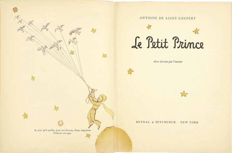 The Little Prince (Le Petit Prince), 1942-1943. Creator: Saint-Exupéry, Antoine de (1900-1944).