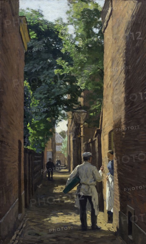 Alley, 1896. Creator: Tholen, Willem Bastiaan (1860-1931).
