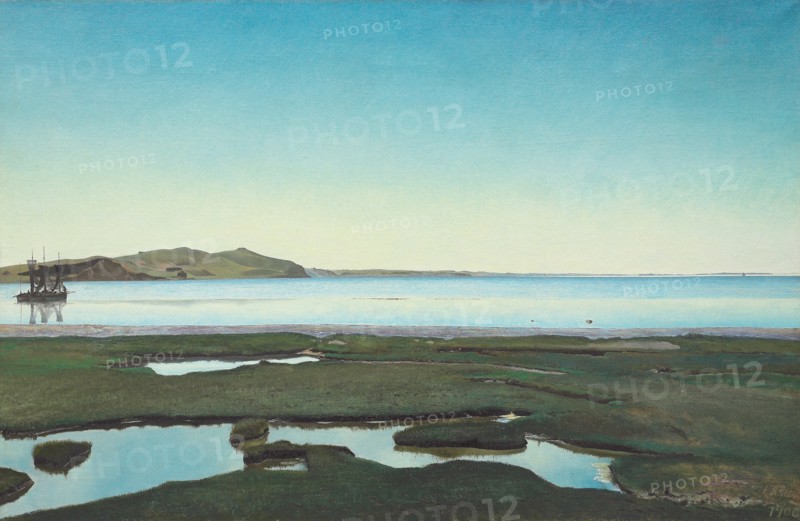 Summer day at Roskilde Fjord, 1900. Creator: Ring, Laurits Andersen (1854-1933).