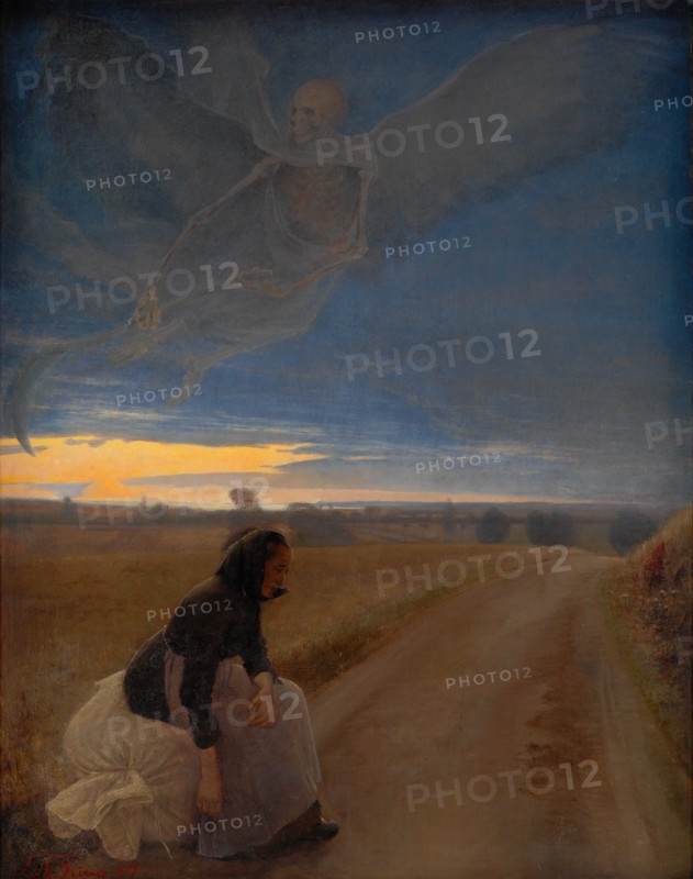 Evening, 1887. Creator: Ring, Laurits Andersen (1854-1933).