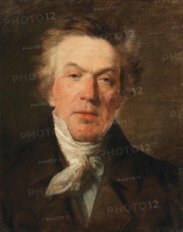 Portrait of Johann Anton Friedrich Reil (1773-1843), 1832. Creator: Amerling, Friedrich Ritter von (1803-1887).