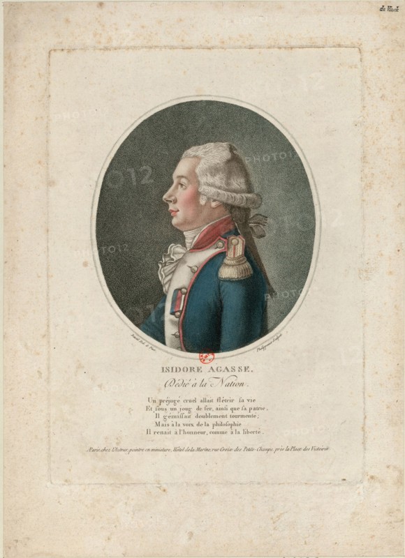 Isidore Agasse, c. 1790. Creator: Phelippeaux, Antoine (1767-1830).
