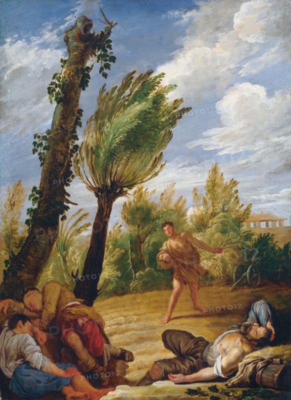 The Parable of the Wheat and the Tares, 1620s. Creator: Fetti, Domenico (1588/90-1623).