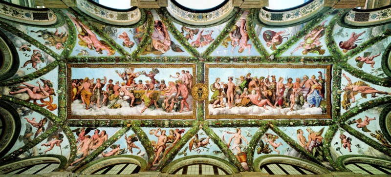 Loggia di Amore e Psiche, Villa Farnesina, 1517-1518. Creator: Raphael (Raffaello Sanzio da Urbino) (1483-1520).