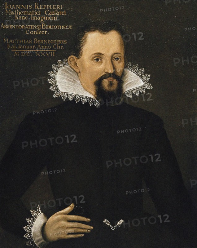 Portrait of Johannes Kepler (1571-1630), c. 1620. Creator: Anonymous.