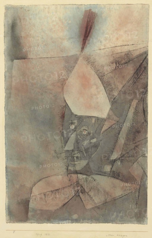 Alter Krieger (Old warrior), 1929. Creator: Klee, Paul (1879-1940).